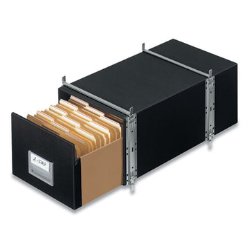Bankers Box® Staxonsteel Maximum Space-saving Storage Drawers, Letter Files, 14" X 25.5" X 11.13", Black, 6-carton freeshipping - TVN Wholesale